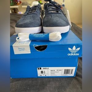 Adidas Gazelle Dark Blue Sz8.5M